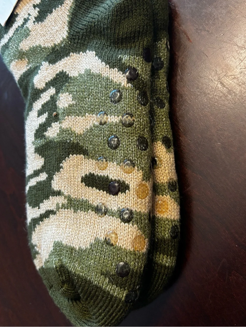 NEW! Cozy Camo Sherpa-Lined Winter Socks